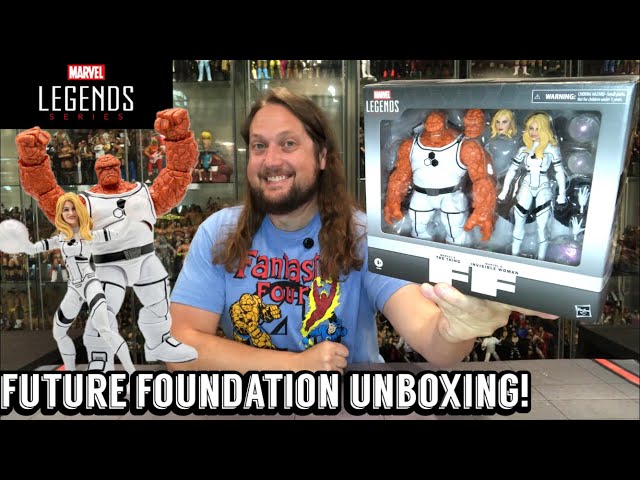 Future Foundation The Thing & Invisible Woman Marvel Legends Unboxing & Review!