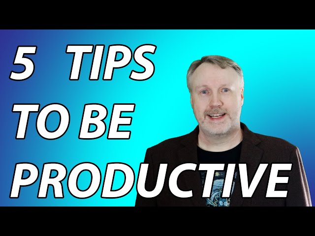 5 tips to be a more productive software engineer