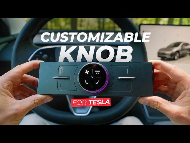 The Smartest Rotary Controller for Tesla Model 3 / Y | 3 Most-Used Features