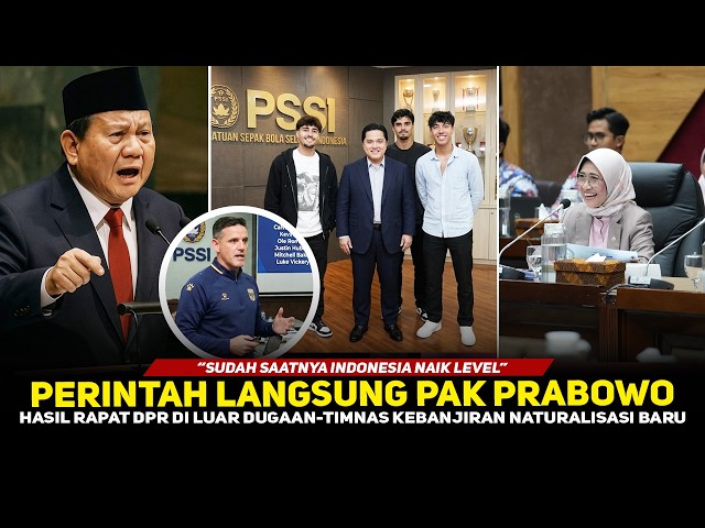 PRABOWO'S CRAZIEST DECISION❗️National Team Flooded with New Naturalized Players Ahead of FIFA ASE...