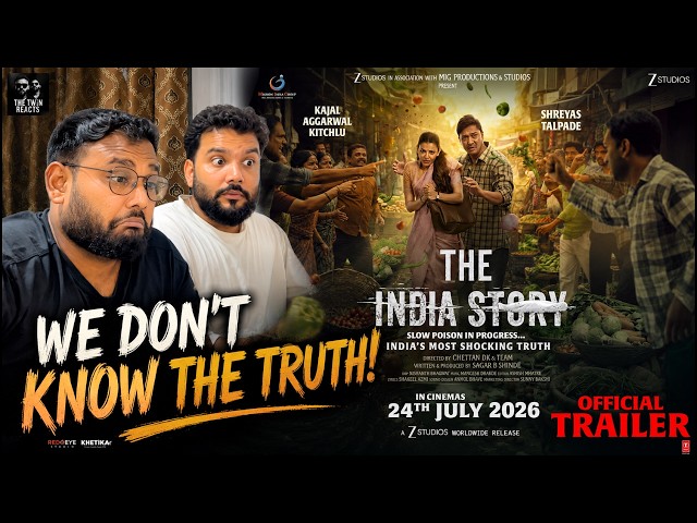 THE INDIA STORY Official Trailer REACTION | Shreyas Talpade | This Looks POWERFUL! 🇮🇳🔥