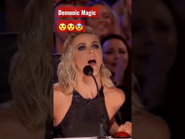 Most Realistic Demonic Magic Trick Happen In the Got Talent