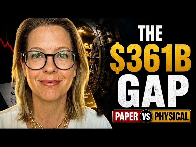 Gold & Silver: Paper VS Physical — The $361B Gap Is Getting Wider Right Now