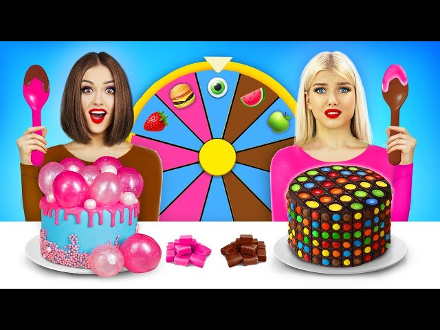 Desafío Comida de Chicle VS de Chocolate | Batalla Dulce con Chocolate y Chicle Gigante por RATATA