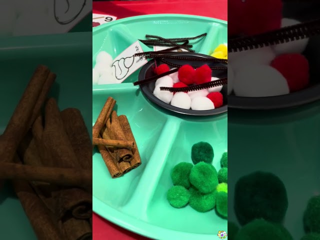 Day in the life of a small home learning academy * How to teach counting-sorting to little learners