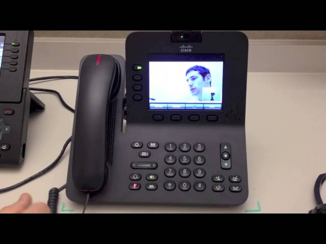 8945 Cisco IP phone tutorial