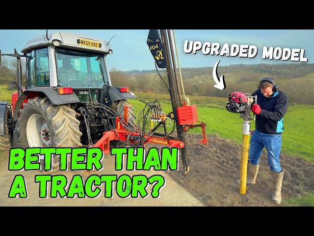 The EASY way to drive Fence Posts? This is the Updated Version!