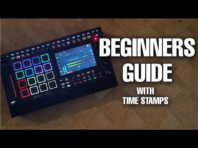 AKAI MPC LIVE 3 - How to Make Your First Beat