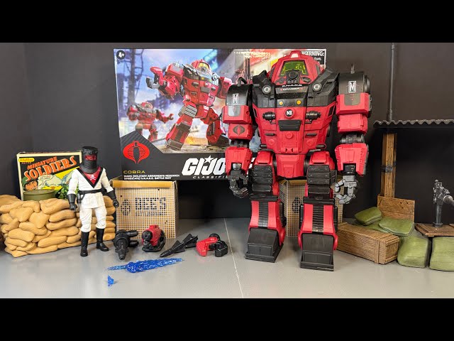 GIJoe Classified MARS SNAKE Battle Suit (Red Shadows SNAKE Armor) 