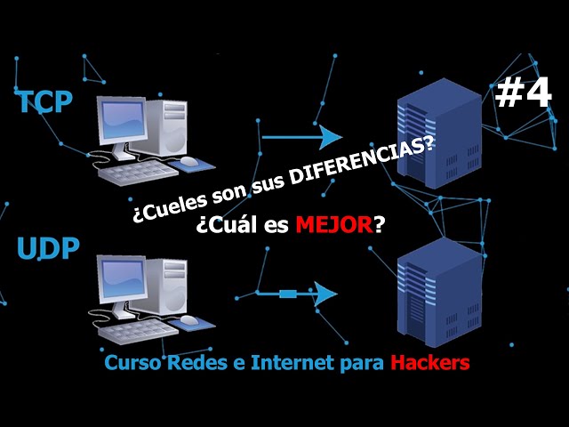 TCP vs. UDP DIFERENCIAS | protocolos de transporte