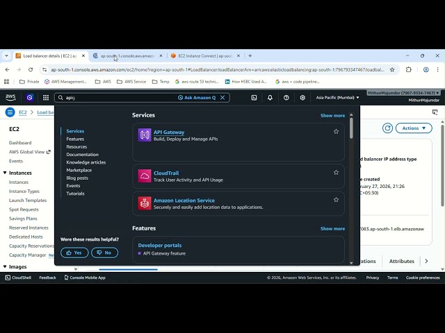 AWS JSBM MySQL Angular ECS CICD Part 16 | Creating API Gateway