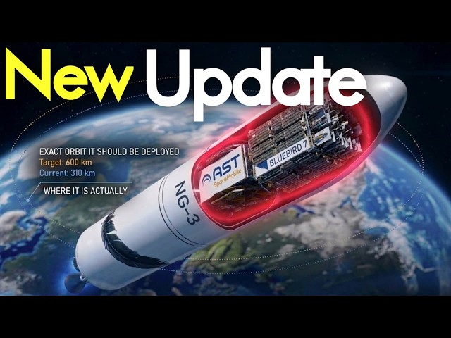 Blue Origin Says Something Weird Happened to $23 Million Satellite Launched on New Glenn NG3 Mission