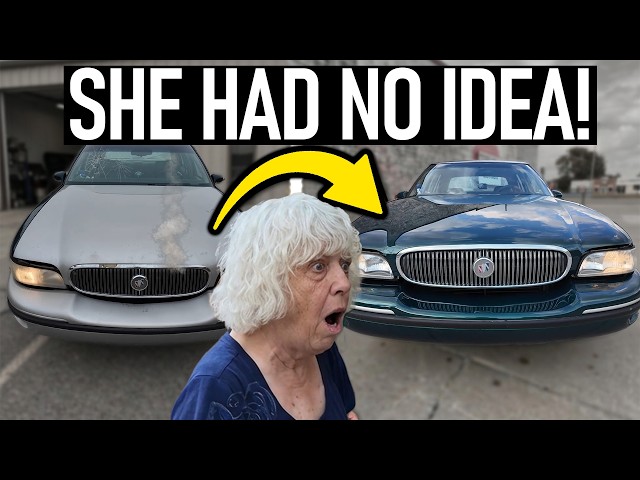 We Completely Transformed Our Neighbor's 27-Year-Old Car!