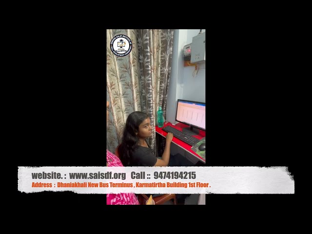 Shiksha Aalay Institute of Skill Development Foundation. Text Alignment