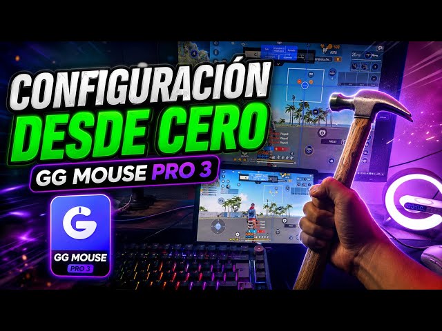 HOW TO CONFIGURE GG MOUSE PRO 3 FROM SCRATCH 🔥 FREE FIRE WITH KEYBOARD AND MOUSE ON PHONE 2026