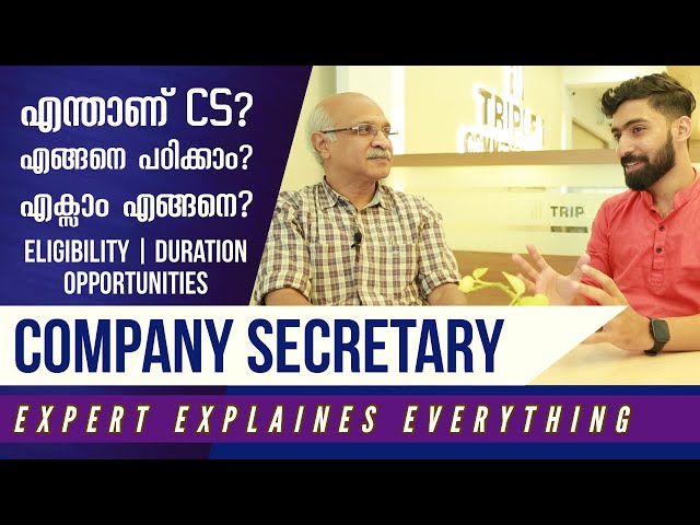 CS Course Details in Malayalam | All About Company Secretary | After 12th and Graduation