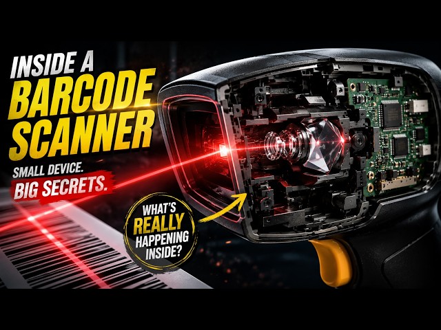 Inside a Barcode Scanner: The Hidden Machine Behind Every Beep
