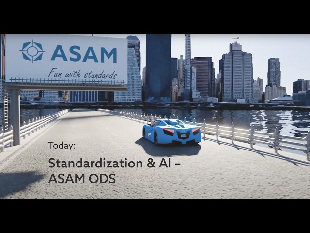 Standardization and AI: ASAM ODS #FunWithStandards