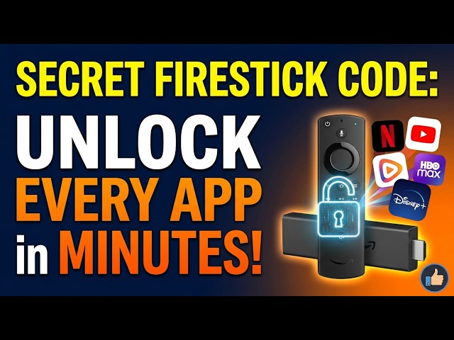 SECRET Firestick Code: Unlock Every App in Minutes! ⭐