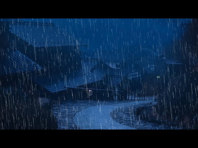 Som de Chuva para Dormir + Descansar ⛈ Barulho de Chuva Forte e Trovão para Dormir #41 Rain Sounds