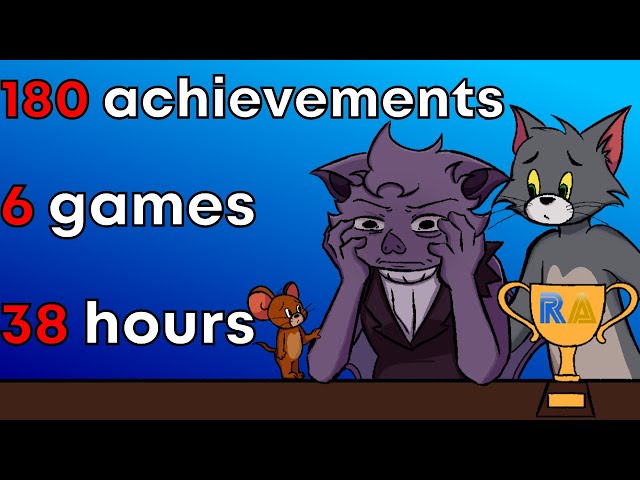 I got EVERY Achievement in ALL Tom and Jerry Games...