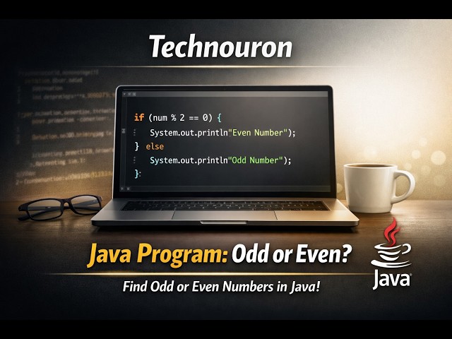 Java Program to Check Odd or Even | 5 Different Methods Explained (Part 1)