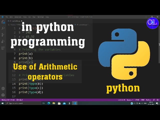 Arithmetic operators in python। code learning।