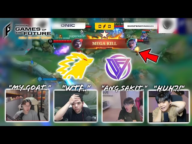 Streamers freaked out when Onic ID lost to DFYG China ft. Mirko, R7, Veenus, Steven.