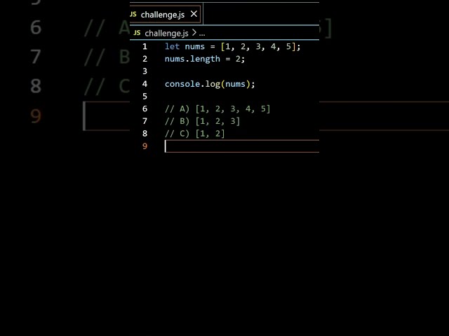 The CRAZIEST JavaScript Array Hack! 🤯 #javascript
