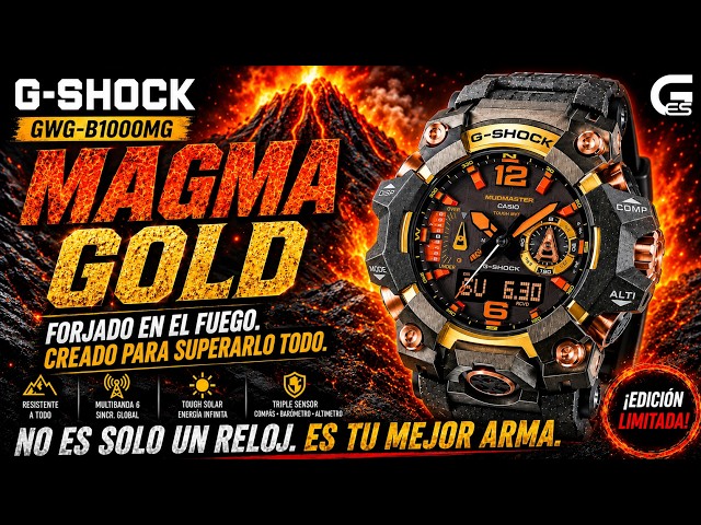 🔥 THE MOST BRUTAL G-SHOCK OF 2026? | GWG-B1000 MAGMA GOLD 🌋
