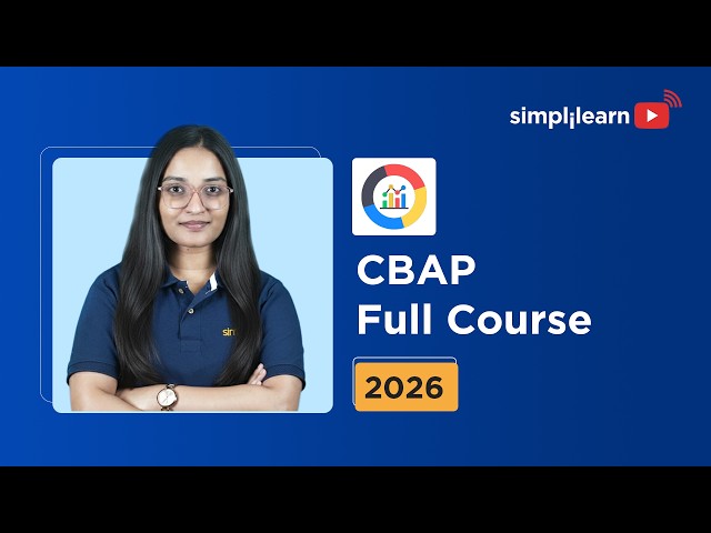 CBAP Full Course 2026 [FREE] | CBAP Certification Tutorial For Beginners | CBAP Course | Simplilearn