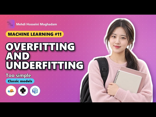Machine Learning #11: Overfitting and underfitting – Memorised noise #machinelearning