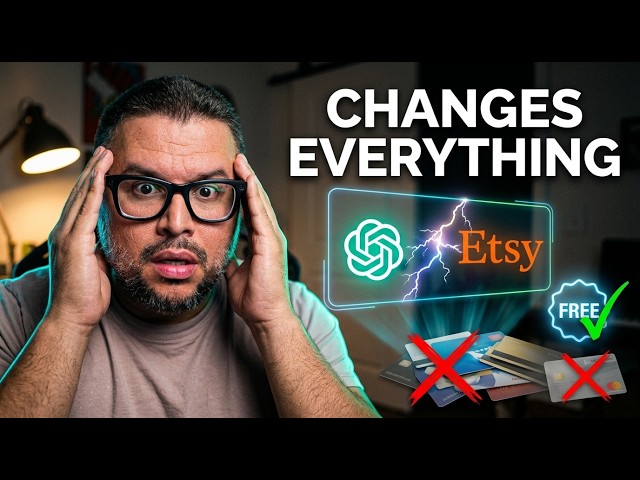 ChatGPT's New Etsy App Changes EVERYTHING for POD Sellers (Free Research Tool)
