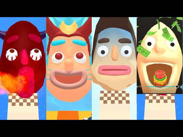 Sandwich Runner vs Sandwich Stack vs Burger Run 🥪🍔 | Satisfying Speedrun Gameplay Walkthrough