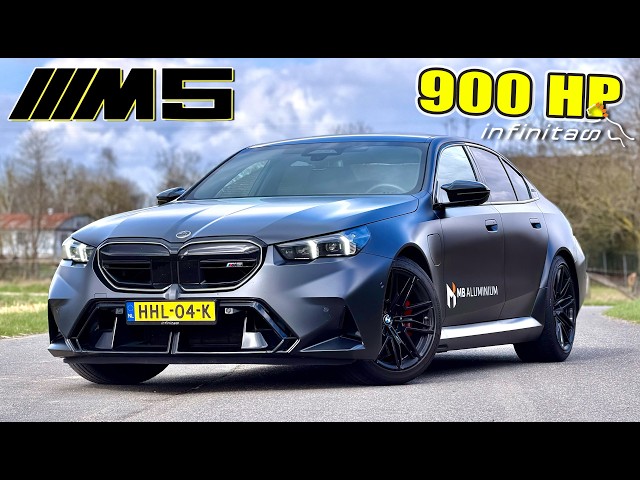 900HP BMW M5 G90 Infinitas // 320KMH - 200MPH REVIEW on Autobahn 