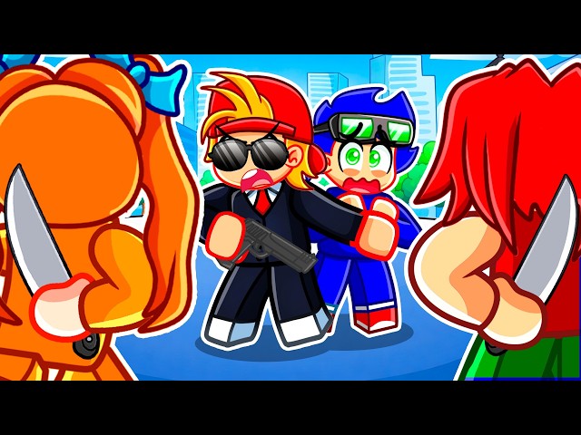 I Became My Friend's BODYGUARD in Roblox!