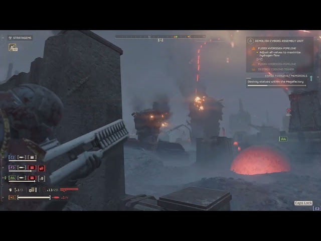 HELLDIVERS 2 Cyberstan Gameplay