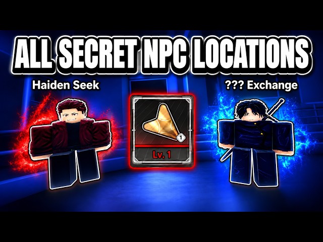 WHERE TO FIND ALL THE NEW SECRET NPCs in Jujutsu Zero!