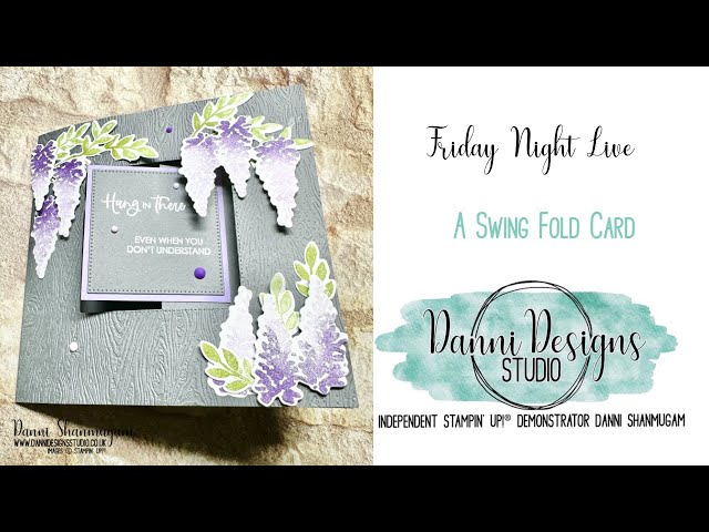Swing Fold Card #funfoldcard #crafttutorial