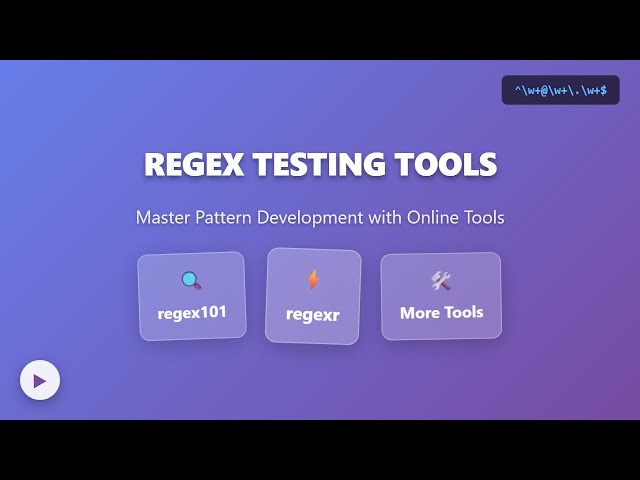 Regex Testing Tools for Beginners: regex101 & regexr Tutorial