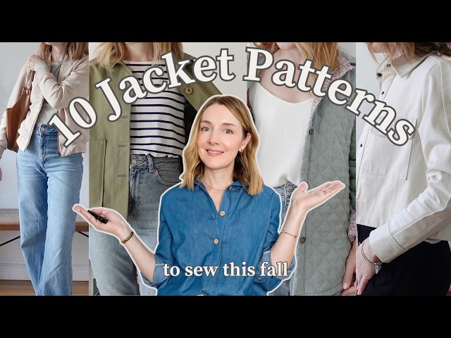 TEN Jacket Sewing Patterns for Autumn