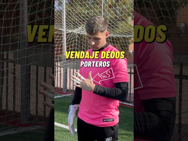 ⭐️Finger bandages for #goalkeepers #tutorial #goalkeepers #archers