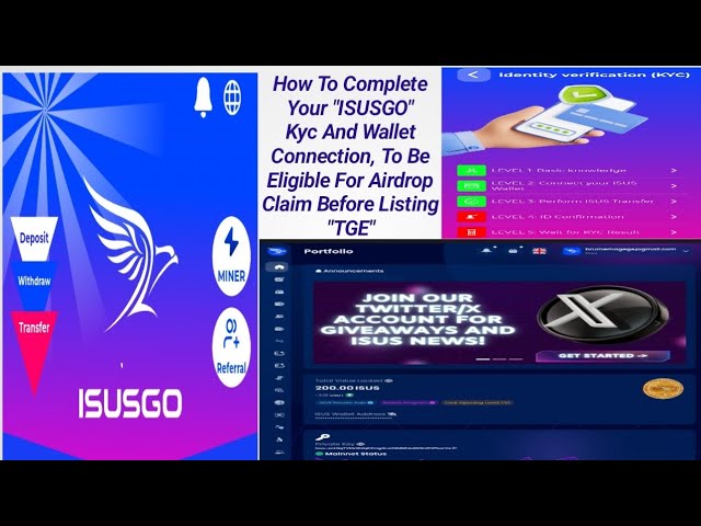 "🔥 Isusgo KYC & Wallet Setup Guide 🚀 | Complete Before TGE! 🏆💰 #Isusgo #Crypto #Airdrop #KYC #Web3"