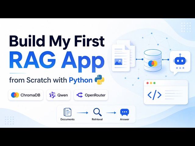 How I Built My First RAG App from Scratch with Python