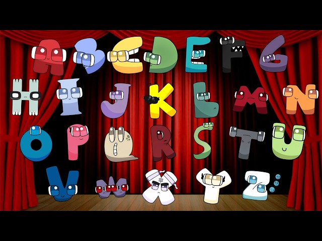 Fun ABC Song for Kids | Cute Alphabet Stage Show | Catchy A–Z Learning
