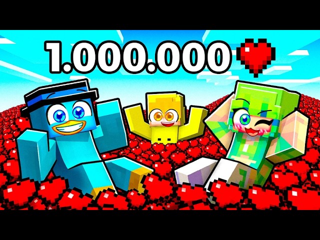 Turbo Tiene 1,000,000 de CORAZONES en Minecraft!