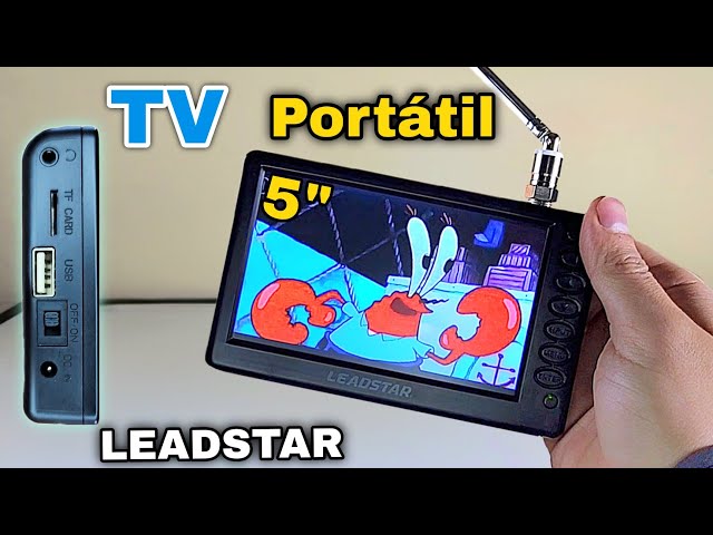 5" Portable HD Digital TV LEADSTAR: The BEST of THEM ALL!