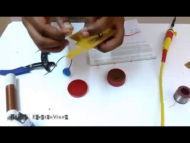 How to make TESLA COIL  In தமிழ் | Electro Vision  தமிழ்