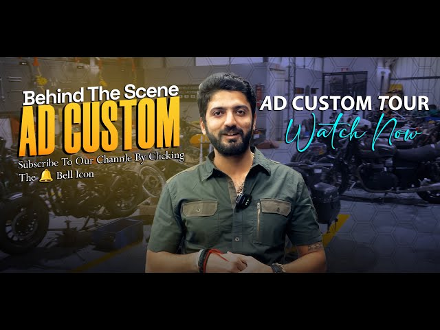 Ad Custom Tour || How We Build Stunning  Bikes || #automobile #bikemodification #garage