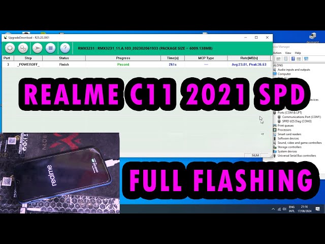 REALME C11 2021 FULL FLASHING | HOW TO FLASHING SPREADTRUM | SPD FLASH TOOL